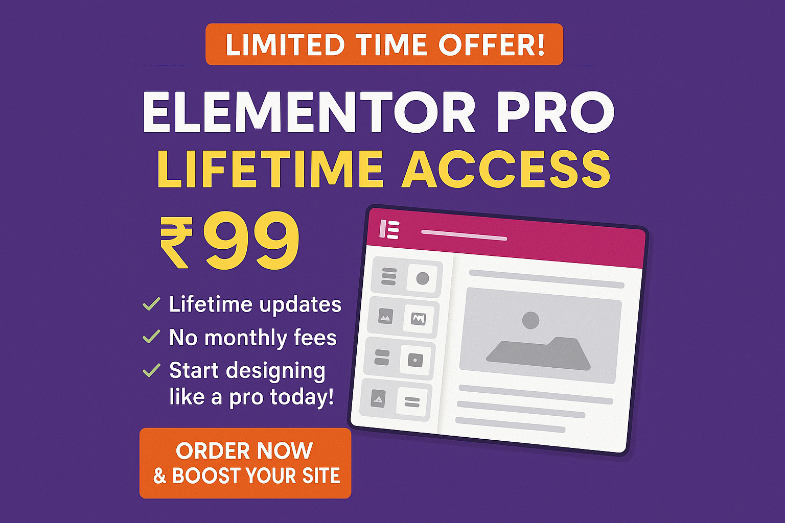 Elementor Pro WordPress Plugin